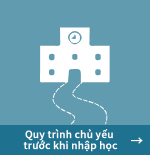 Quy trình chủ yếu trước khi nhập học